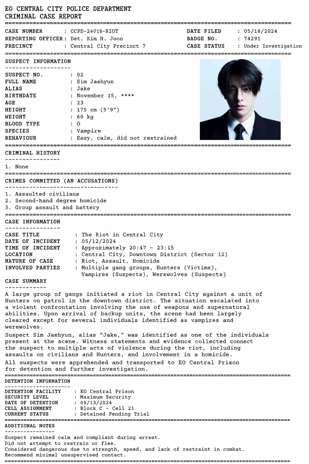 Suspect no. 2